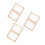 6Pcs Light Brown Wooden Herb Drying Screen Stackable Rack for Home Use 10