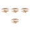 4Pcs Stainless Steel Wind Up Spring For Clockwork Toy Models 4