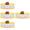 4Pcs Wind-Up Car Storage Box Transparent Plastic Mini Container 5