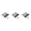 3 Sets 40pcs Screw Wrench Cap Tie Needle 8