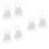 6 Sets White Manicure Choi Board 7