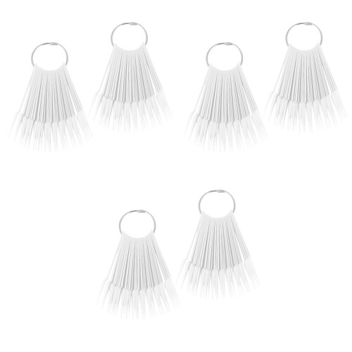 6 Sets White Manicure Choi Board 2