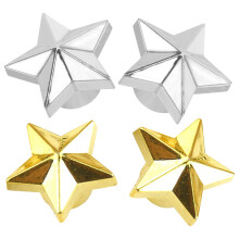 4Pz Tappi Valvola Pneumatici Stella 304 Acciaio Inox Colorati Auto
