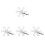 4 Sets Replacement Plastic Fan For Rv Camping 4