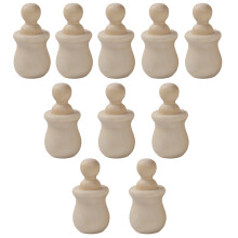 20 Sets Onafgewerkte Schilderij Pop Marionetten Pot Kit