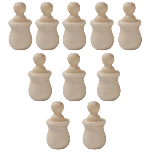 20 Sets Onafgewerkte Schilderij Pop Marionetten Pot Kit