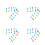 4Pcs DNA Model For Students Double Helix Biology Genetics Teaching 6