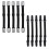 10 Pcs Adjustable Hanging Ropes Mask Extension Lanyards Black 1
