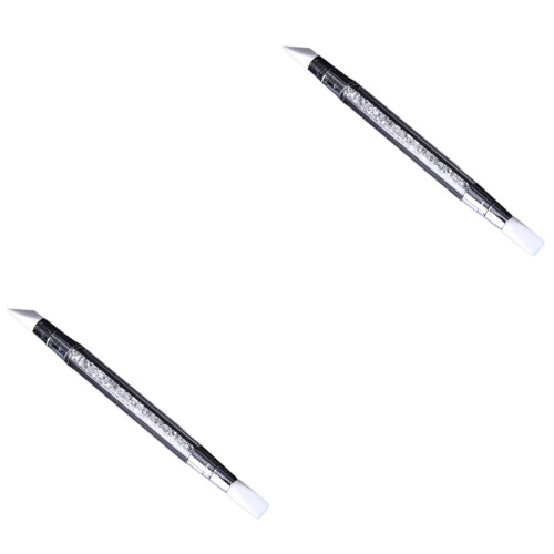2pcs Nail Tool Nail Pen Hollow Out Embossing Pen 2
