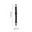 10 Pcs Adjustable Hanging Ropes Mask Extension Lanyards Black 2