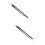 2pcs Nail Tool Nail Pen Hollow Out Embossing Pen 7