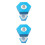 2pcs 20 Timer Child Gift Hexagon 5