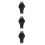 3pcs Student Quartz Watch Ultra Thin Pu Strap Child 7
