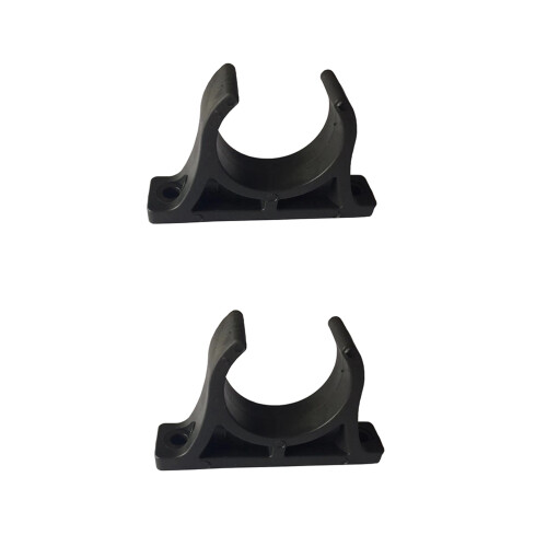 4 Pcs  Kayak Plastic Boat Use Paddle Fixed Buckle Paddle Holder(Black)