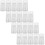 30 Sets Mini Hinge Hasp Lock For Boxes And Cabinets 2