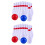 2 Sets Pu Bowling Balls And Solid Bowling Pins Interactive Plaything 7
