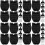 4 Sets Backpack Buckle Bags Plastic Accessories Black 7