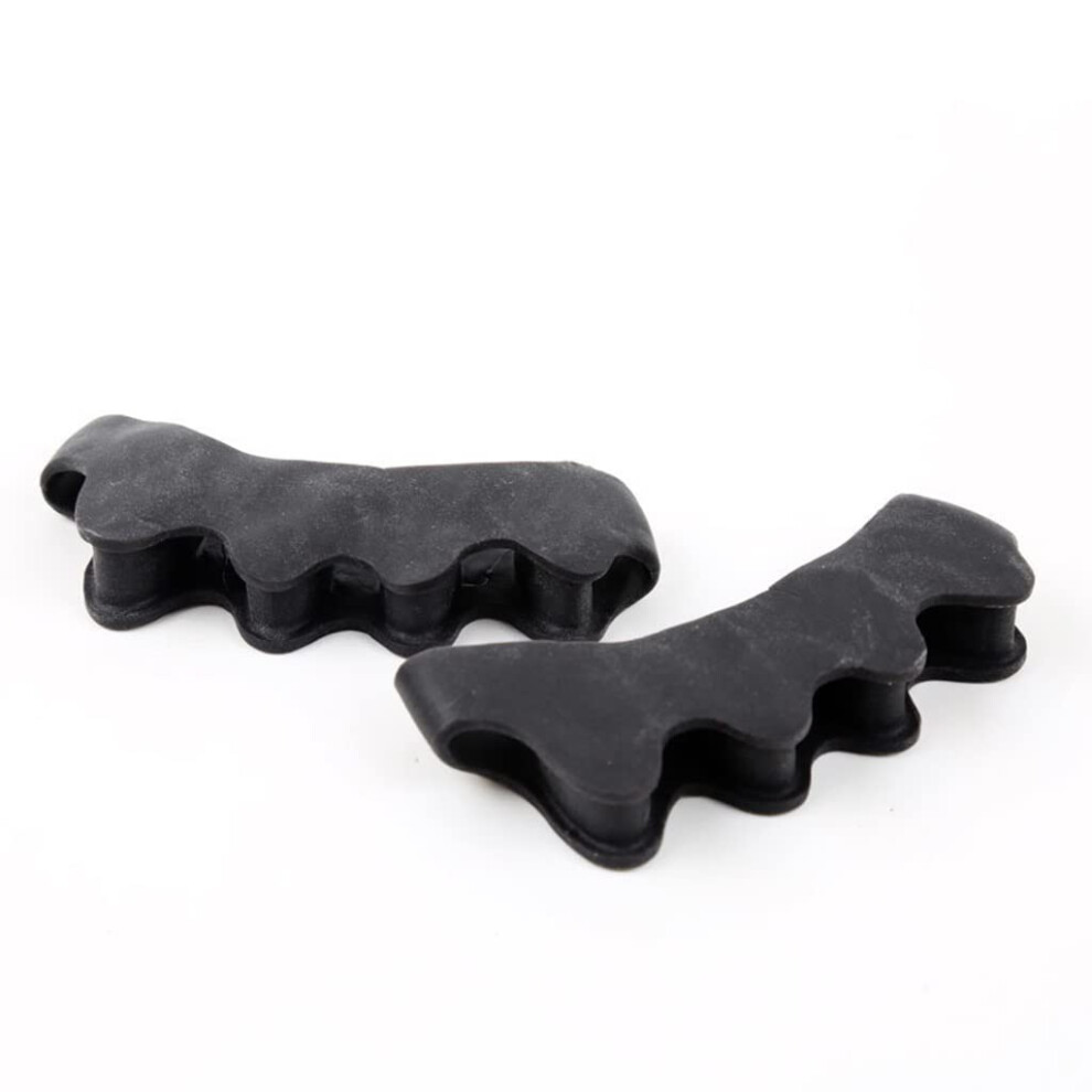 Toe Straightener, Gel Toe Separator, Metatarsal Pads, Gel Straighteners for Overlapping Toes, Bunion Correction, Hallux Valgus Forefoot Pain Relief
