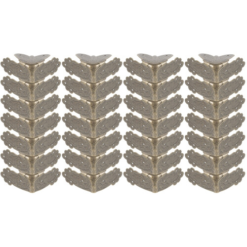 50 Pcs Tin Wrap Corner Accessories Iron Sheet 2