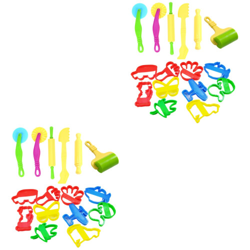 32 Pcs Toys Tools Clay Mold Child 2