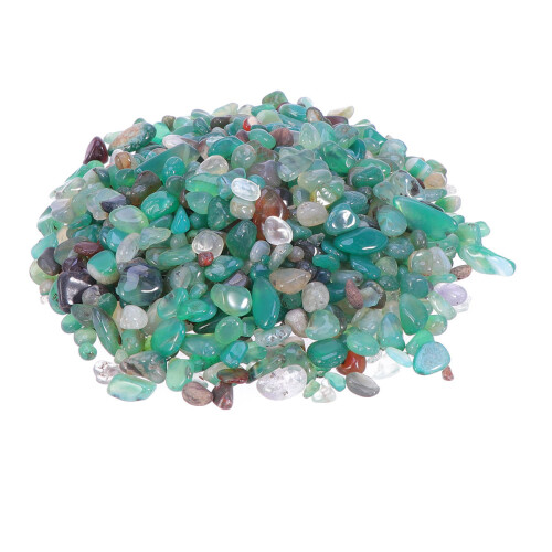 500G De Cristal Natural Para Decoração De Vaso ( Verde) 2