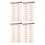 12 Pièces Stickers Sourcils Adhésifs 3D Marron Imperméables 2