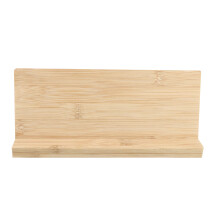 2 Sets Blank Bamboo Sign Board With Base