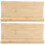2 Sets Blank Bamboo Sign Board With Base 5