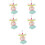 5Pcs Brinquedo Suspenso Para Calopsita 9