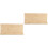 2 Sets Blank Bamboo Sign Board With Base 4