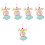 5Pcs Brinquedo Suspenso Para Calopsita 6
