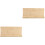 2 Sets Blank Bamboo Sign Board With Base 3