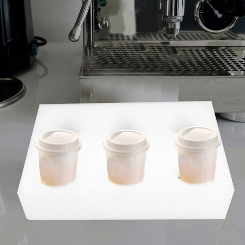 2pcs Takeout Coffee Cup Holders Drink Storage Trays 2