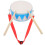 3 Conjuntos De Percussão Orff Infantil Com Dupla Face Brinquedo 2