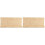 2 Sets Blank Bamboo Sign Board With Base 2
