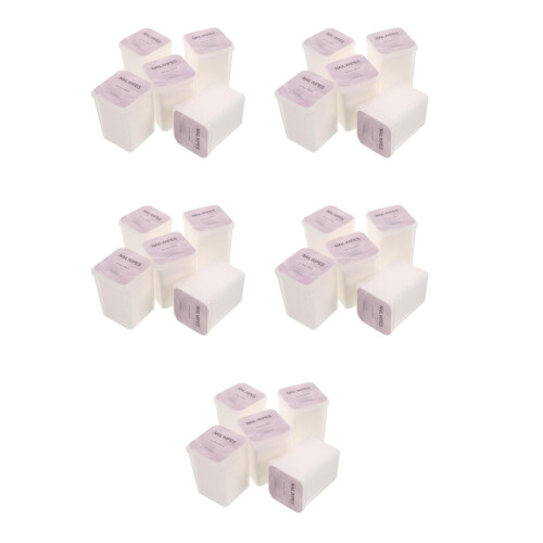 25 De Lenços Sem Fiapos Para Remover Esmalte E De Gel 2