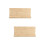 2 Sets Blank Bamboo Sign Board With Base 7