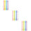 3 Count Silicone Applicator Stick Small Stir Sticks Reusable Stirring 9