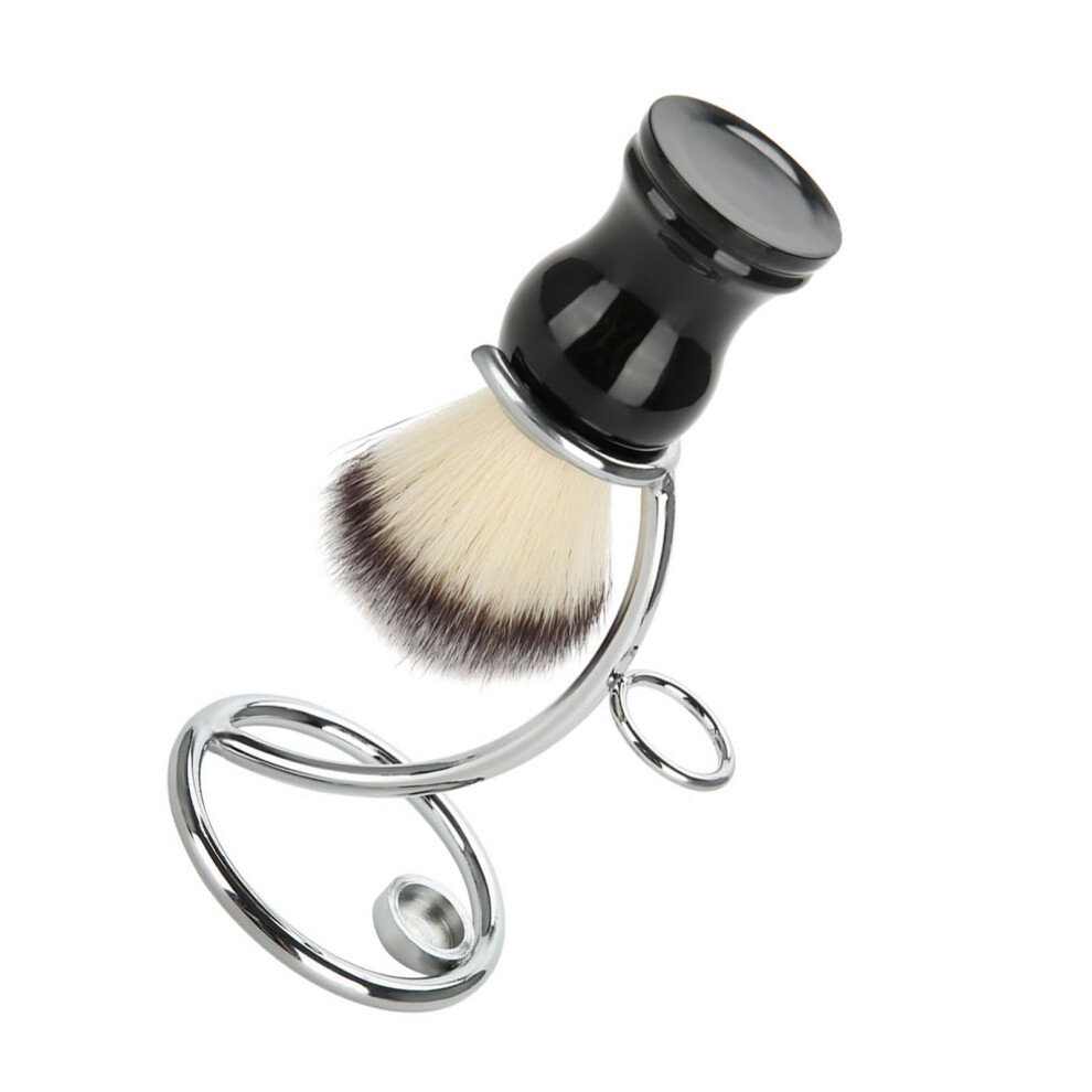 Shaving Brush Holder Universal Razor and Brush Stand Metal Beard Brush Holder Professional Razor Kit Organiser for Men