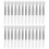 24 Pcs Silicone Lip Brushes Makeup Lipstick Brushes Applicator 5
