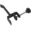 2Pcs Universal Headphone Stand Adjustable Clip Hanger Iron Rack Black 1
