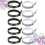 10pcs Us Ring Size Measuring Tool Ring For Daily Use Gauge 6