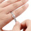 10pcs Us Ring Size Measuring Tool Ring For Daily Use Gauge 9