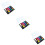 3Pcs 15 Colors Water Based Body Paint Set With Brush 8