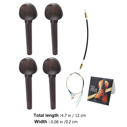 1Conjunto Peças Para Violino Durável Com Design Sofisticado 2