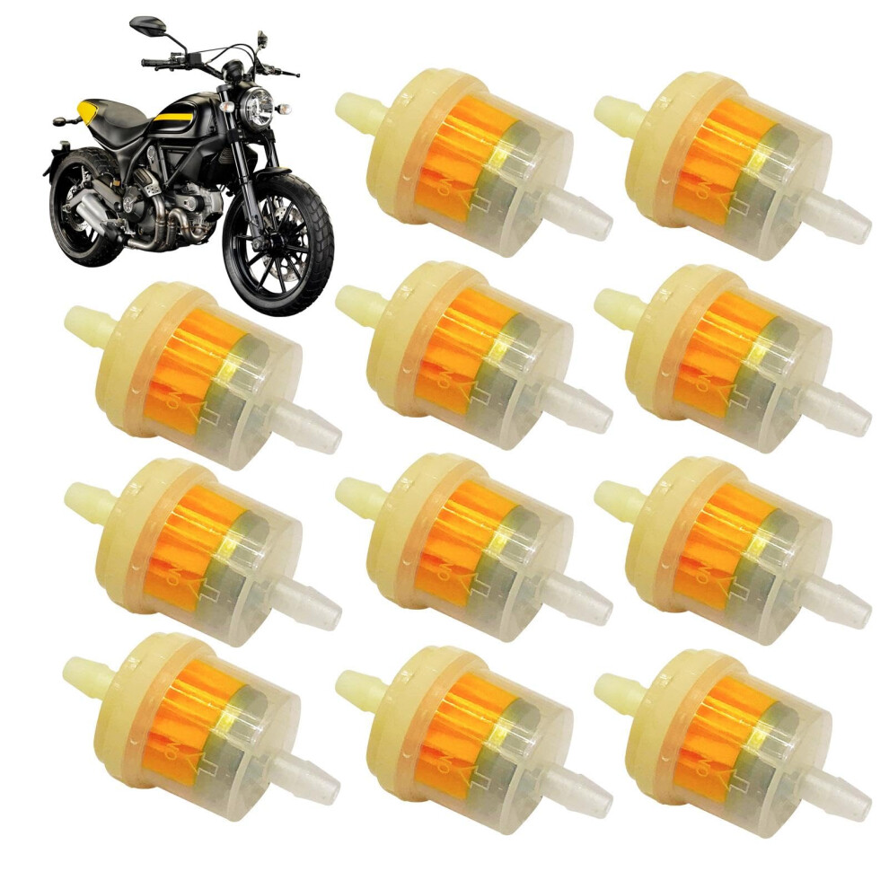 Motorcycle Oil Filter, 10Pack Engine Oil Filter For Motorcycles, Transparent Shell, Compatible With Many Models 9189345955884