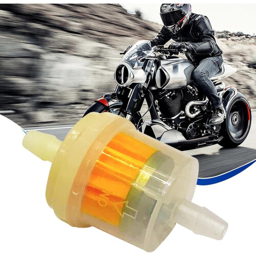 Motorcycle Oil Filter, 10Pack Engine Oil Filter For Motorcycles, Transparent Shell, Compatible With Many Models 1