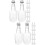 24 Pcs Juice Bottle The Pet Container Portable 7