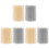 600 Pcs Nail Art Aids Crystal Multicolor Plastic 4