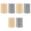 600 Pcs Nail Art Aids Crystal Multicolor Plastic 5